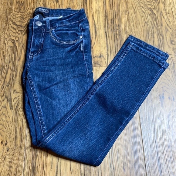 Silver Sasha Jeans - Girls Size 10 - Picture 1 of 10